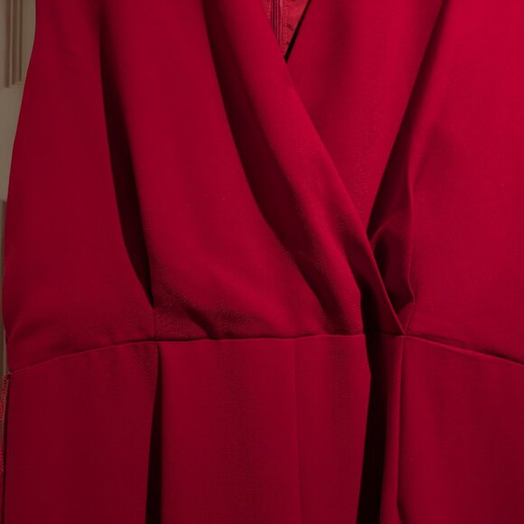 Beautiful Red Le Chateau Jumpsuit - Picture 2 of 6